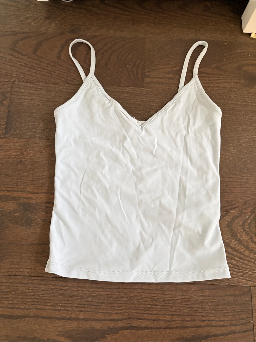 Garage Light Blue V-Neck Camisole with Thin Straps